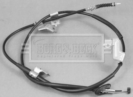Borg & Beck BKB3081 - Тросик, cтояночный тормоз autodif.ru
