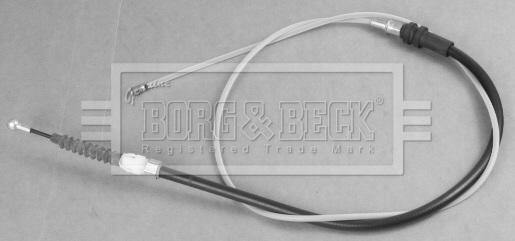 Borg & Beck BKB3192 - Тросик, cтояночный тормоз autodif.ru