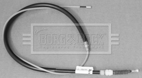 Borg & Beck BKB3100 - Тросик, cтояночный тормоз autodif.ru