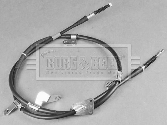 Borg & Beck BKB3847 - Тросик, cтояночный тормоз autodif.ru