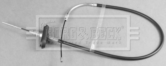 Borg & Beck BKB3811 - Тросик, cтояночный тормоз autodif.ru