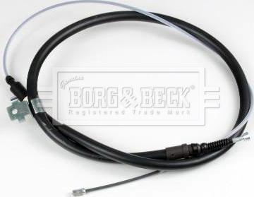 Borg & Beck BKB3836 - Тросик, cтояночный тормоз autodif.ru