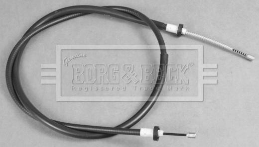 Borg & Beck BKB3827 - Тросик, cтояночный тормоз autodif.ru