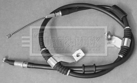 Borg & Beck BKB3398 - Тросик, cтояночный тормоз autodif.ru