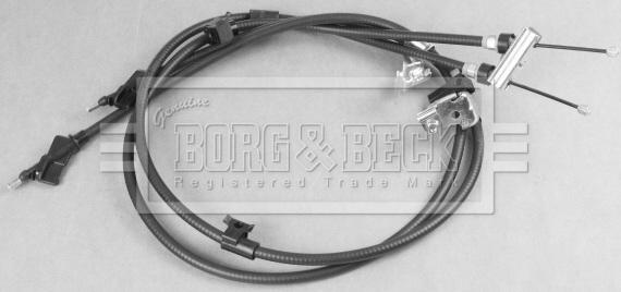 Borg & Beck BKB3360 - Тросик, cтояночный тормоз autodif.ru