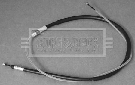 Borg & Beck BKB3306 - Тросик, cтояночный тормоз autodif.ru