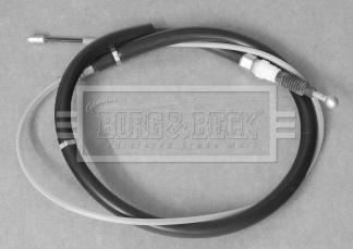 Borg & Beck BKB3209 - Тросик, cтояночный тормоз autodif.ru