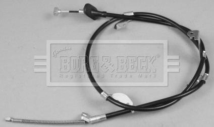 Borg & Beck BKB3769 - Тросик, cтояночный тормоз autodif.ru