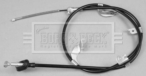 Borg & Beck BKB3768 - Тросик, cтояночный тормоз autodif.ru