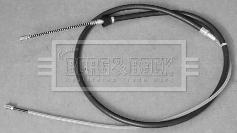 Borg & Beck BKB3712 - Тросик, cтояночный тормоз autodif.ru