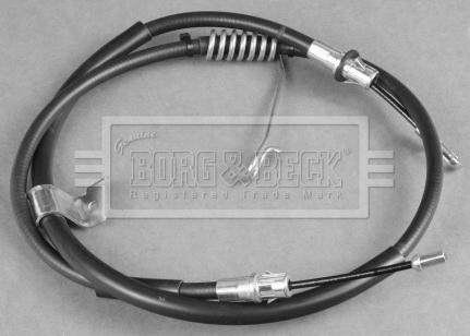 Borg & Beck BKB3784 - Тросик, cтояночный тормоз autodif.ru