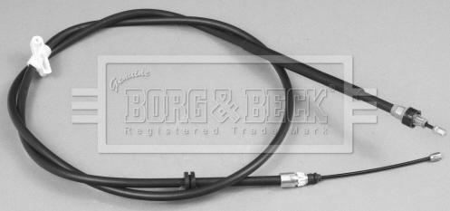 Borg & Beck BKB2908 - Тросик, cтояночный тормоз autodif.ru