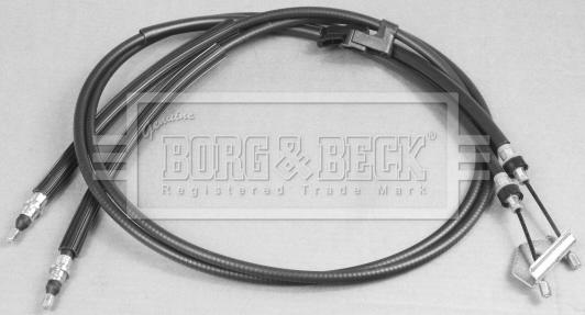Borg & Beck BKB2985 - Тросик, cтояночный тормоз autodif.ru