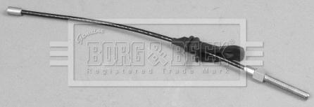 Borg & Beck BKB2930 - Тросик, cтояночный тормоз autodif.ru