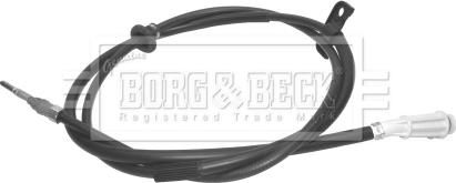 Borg & Beck BKB2923 - Тросик, cтояночный тормоз autodif.ru