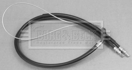 Borg & Beck BKB2979 - Тросик, cтояночный тормоз autodif.ru