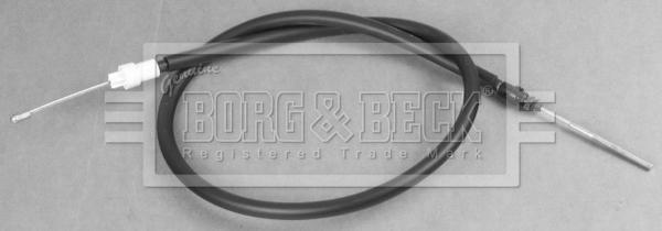 Borg & Beck BKB2405 - Тросик, cтояночный тормоз autodif.ru