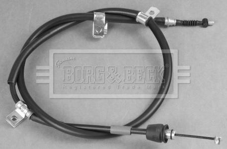 Borg & Beck BKB2407 - Тросик, cтояночный тормоз autodif.ru