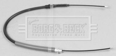 Borg & Beck BKB2425 - Тросик, cтояночный тормоз autodif.ru
