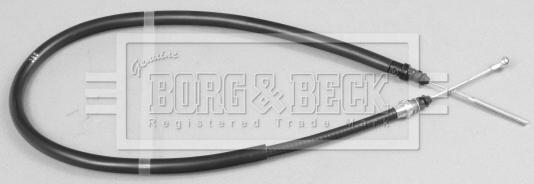 Borg & Beck BKB2474 - Тросик, cтояночный тормоз autodif.ru