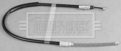 Borg & Beck BKB2599 - Тросик, cтояночный тормоз autodif.ru