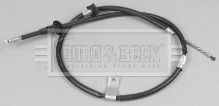 Borg & Beck BKB2520 - Тросик, cтояночный тормоз autodif.ru