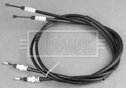 Borg & Beck BKB2612 - Тросик, cтояночный тормоз autodif.ru
