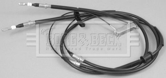 Borg & Beck BKB2624 - Тросик, cтояночный тормоз autodif.ru