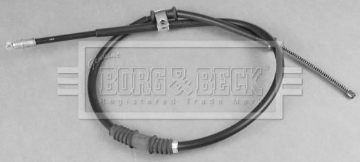 Borg & Beck BKB2093 - Тросик, cтояночный тормоз autodif.ru