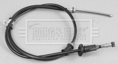 Borg & Beck BKB2089 - Тросик, cтояночный тормоз autodif.ru