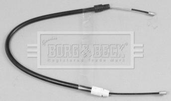 Borg & Beck BKB2163 - Тросик, cтояночный тормоз autodif.ru