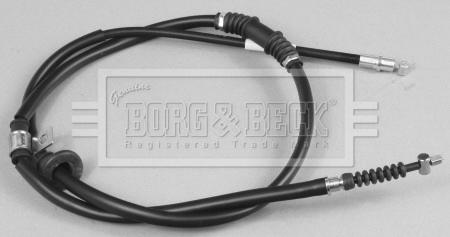 Borg & Beck BKB2174 - Тросик, cтояночный тормоз autodif.ru