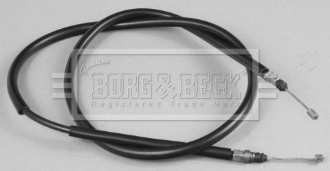 Borg & Beck BKB2176 - Тросик, cтояночный тормоз autodif.ru