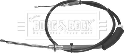 Borg & Beck BKB2897 - Тросик, cтояночный тормоз autodif.ru