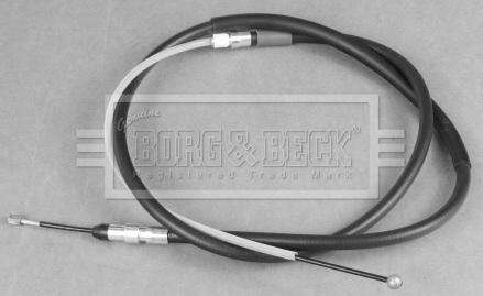 Borg & Beck BKB2848 - Тросик, cтояночный тормоз autodif.ru