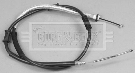 Borg & Beck BKB2858 - Тросик, cтояночный тормоз autodif.ru