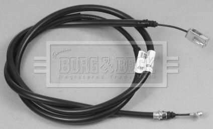 Borg & Beck BKB2857 - Тросик, cтояночный тормоз autodif.ru