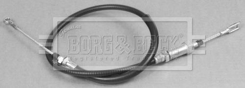 Borg & Beck BKB2818 - Тросик, cтояночный тормоз autodif.ru