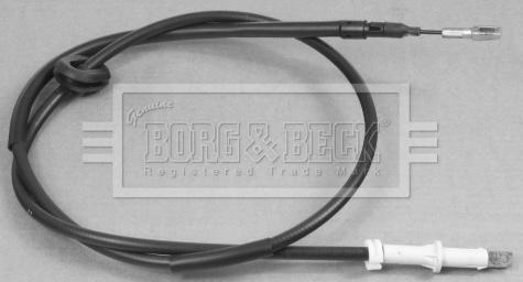 Borg & Beck BKB2838 - Тросик, cтояночный тормоз autodif.ru