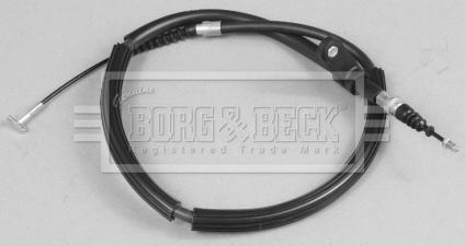 Borg & Beck BKB2381 - Тросик, cтояночный тормоз autodif.ru