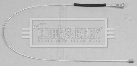 Borg & Beck BKB2321 - Тросик, cтояночный тормоз autodif.ru