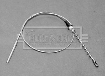 Borg & Beck BKB2272 - Тросик, cтояночный тормоз autodif.ru