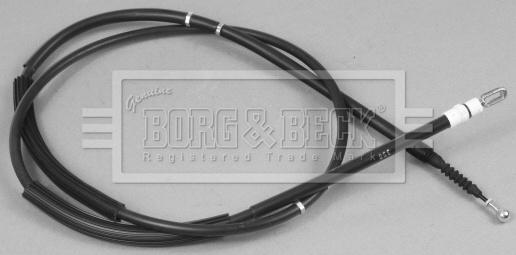 Borg & Beck BKB2768 - Тросик, cтояночный тормоз autodif.ru