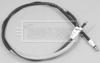 Borg & Beck BKB2733 - Тросик, cтояночный тормоз autodif.ru