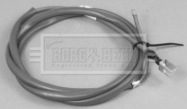 Borg & Beck BKB2776 - Тросик, cтояночный тормоз autodif.ru
