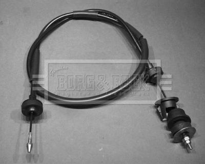 Borg & Beck BKC1406 - Трос, управление сцеплением autodif.ru