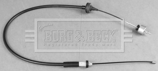 Borg & Beck BKC2069 - Трос, управление сцеплением autodif.ru