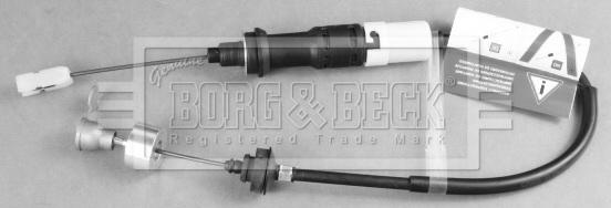 Borg & Beck BKC2039 - Трос, управление сцеплением autodif.ru