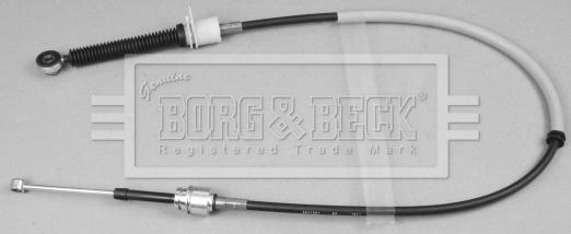 Borg & Beck BKG1091 - Трос, наконечник, ступенчатая коробка передач autodif.ru