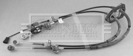 Borg & Beck BKG1043 - Трос, наконечник, ступенчатая коробка передач autodif.ru